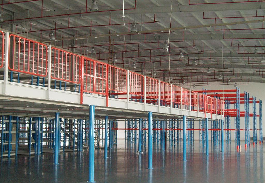 二手阁楼式货架